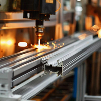 Profilé en aluminium extrudé 6061, feuille, bobine, dissipateur thermique pour LED, profils en aluminium pour LED, sur mesure, tous types de profilés en aluminium