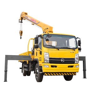 Sıcak satış 3 Ton 5 Ton 6 Ton 8 Ton manipülatör hidrolik düz kol teleskopik vinç kamyonlara monte - Product Image 4
