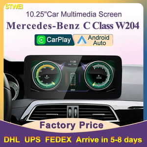 Mercedes Benz Classe C W204 NTG4.5 STWEI Prix d'usine 10,25 pouces DSP Carplay 4G Android14 GPS de voiture Stéréo Multimédia - Product Image 4