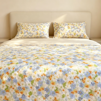 Lot de literie en tissu excédentaire, liquidation en gros, surplus de stock, ensemble de draps pour importateurs et distributeurs de literie