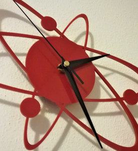 Horloge murale moderne en acrylique ajouré, créative, 3D, silencieuse, décorative pour la maison, le salon et la chambre à coucher - Product Image 1