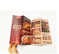 Impression de brochures, catalogues, manuels d'instructions, menus, service d'impression personnalisé de luxe en usine, format A4/A5/A6