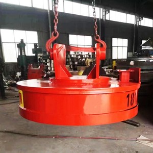 Cần cẩu điện từ sử dụng nam châm điện từ/điện để nâng phế liệu thép. - Product Image 4