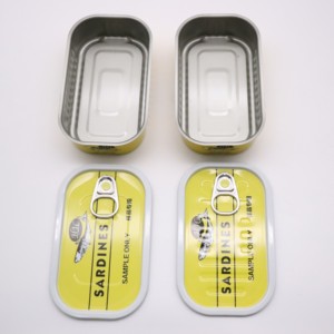 <span class=keywords><strong>Lata</strong></span> de Pintura Cuadrada Personalizada de Hojalata <span class=keywords><strong>para</strong></span> <span class=keywords><strong>Sardinas</strong></span> y Atún - Product Image 6