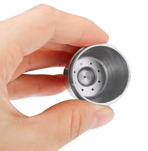 Cápsulas de Café Reutilizables de Acero Inoxidable Vacías, con Cepillo y Cuchara, en Oferta - Product Image 5