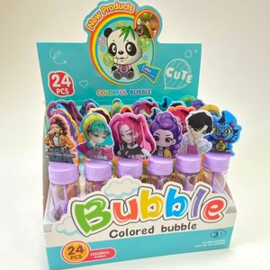 Varitas de burbujas de 15 CM de Demon Hunter <span class=keywords><strong>Witch</strong></span> Girl, 24 unidades, varitas de burbujas creativas, recuerdos para fiestas, juguete para hacer burbujas al aire libre para niños - Product Image 1