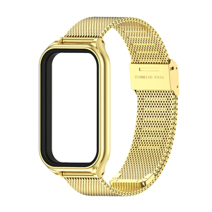 สำหรับ Band8อัจฉริยะ Xiaomi ที่ใช้งานอยู่/สำหรับ Band2 redmi สายรัดแบบ <span class=keywords><strong>Milanese</strong></span> พร้อมหัวเข็มขัด - Product Image 2