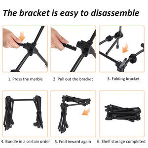 Xách tay nhỏ gọn ngoài trời gấp ghế có thể gập lại cắm trại ghế - Product Image 6