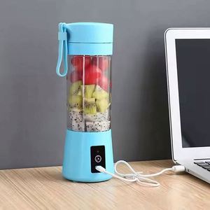 Portable Juicer Cup Electric USB Blender 380ml <b>Bottle</b> Hand Shaker - Product Image 3