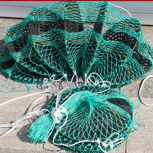 Meilleur piège d'aquaculture en plastique HDPE durable fabriqué en Chine Filet d'élevage de lanterne à huîtres à installation rapide et pratique pour les crabes et les crevettes - Product Image 2