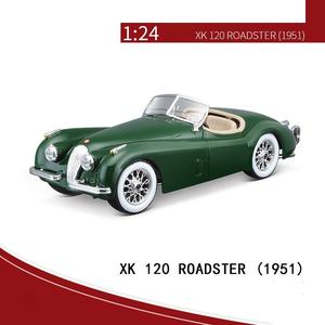 Venta caliente escala 1:24 <span class=keywords><strong>XK</strong></span> <span class=keywords><strong>120</strong></span> <span class=keywords><strong>Roadster</strong></span> Metal coche juguetes simulación aleación Juguetes Coche modelo para niños adultos decoración colección regalo - Product Image 2