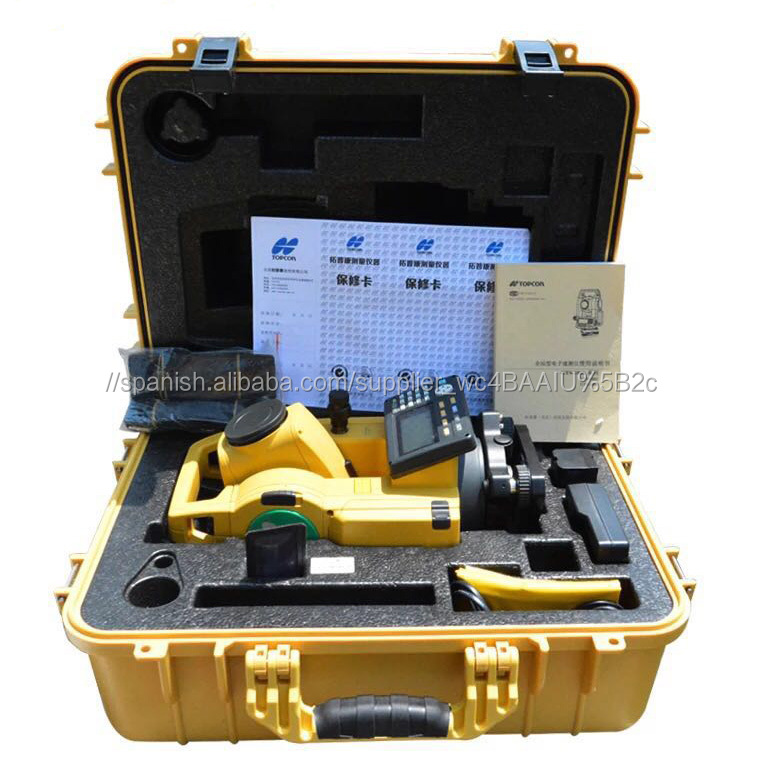 Topcon estación total Topcon GTS-1002 con 350m sin reflector