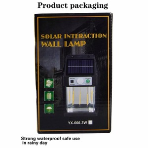 Lámpara de Pared de Estilo Retro con Paneles Solares, Encendido/Apagado Automático, Lámpara de Pared LED con Hilo de Tungsteno Solar para Sala de Estar, Baño, Garaje, Patio - Product Image 6