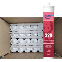 Scellant en silicone transparent RTV 100% 791 de haute qualité pour toilettes chromées, fabriqué en Chine, colle en silicone GP, colle en silicone mélangée, autres adhésifs