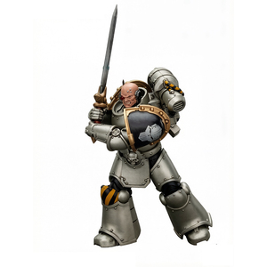 JOYTOY <span class=keywords><strong>Warhammer</strong></span> Horus Heresy Iron Warriors Portador del Estándar Figura de Acción a Escala 1/18 Modelo Articulado Coleccionable - Product Image 5