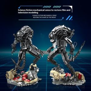 Jiestar 882 pièces <span class=keywords><strong>Robot</strong></span> modèle jouet bloc de construction ensemble Simulation bataille extraterrestres guerrier film inspiré <span class=keywords><strong>à</strong></span> collectionner pour adultes - Product Image 2