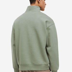 Jersey de logotipo de impresión personalizado DIY de alta calidad talla americana 100% poliéster sudadera Lisa para hombre - Product Image 4