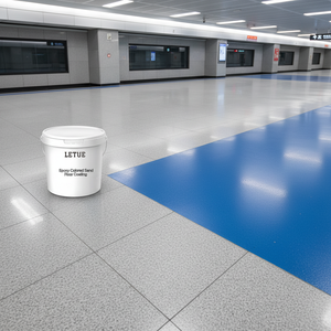 Revestimiento Epóxico para Pisos con Efecto Mármol, Microcemento Epóxico Antirrayaduras, Pintura Epóxica Autonivelante para Pisos, Revestimiento para Terrazas - Product Image 2