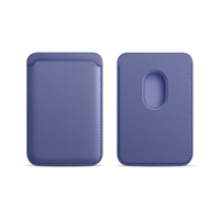 Dudukan kartu magnetik super kulit PU mewah pabrik Dompet telepon kembali tas kartu magnetik untuk ponsel Magsafe