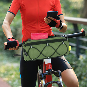 Sacs de Tube de cadre de vélo de voyage personnalisé en plein air, sacs étanches de cadre de vélo, sac <span class=keywords><strong>avant</strong></span> de guidon pour le vélo de montage - Product Image 5