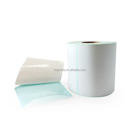 Gulungan stiker kustom kertas perekat langsung panas 4x6 label 100x150 label pengiriman gulungan label kode batang Printer