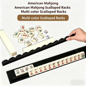 ชั้นวางไพ่มาจองอะคริลิคแบบอเมริกันขนาด 20 นิ้ว ขอบโค้งมน ที่วางไพ่มาจองใสหลากสี อุปกรณ์เสริมสำหรับ<span class=keywords><strong>เ</strong></span>กมมาจองสำหรับครอบครัว - Product Image 3