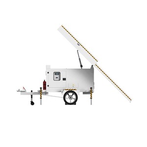 Générateur solaire mobile extérieur Energyfit 50 kW 50 kWh sur remorque avec batterie au lithium monocristalline et contrôleur MPPT S600-50 - Product Image 6