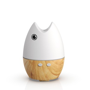 Difusor de Aroma con Forma de Gato, Humidificador USB de 5V con Acabado de Madera, Mini Difusor de Aceites Esenciales para el Hogar - Product Image 3