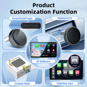 Kit Carlink Ultra3 Adaptateur CarPlay Sans Fil avec Commande au Volant Portable, Maintien des Fonctions Originales, Connecteur USB, Boîtier Intelligent AI - Product Image 5