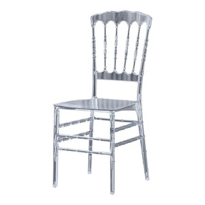 <b>Acrylic</b> Transparent Crystal <b>Chair</b> Hotel Banquet <b>Chair</b> Outdoor Event <b>Chair</b> Plastic Napoleon Bamboo Style - Product Image 5