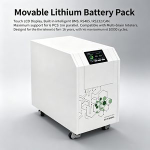 Paquete de Baterías de Litio Móvil de Alta Capacidad para el Hogar y la Vida en Autocaravana, Energía Sostenible Todo en Uno Silenciosa - Product Image 1