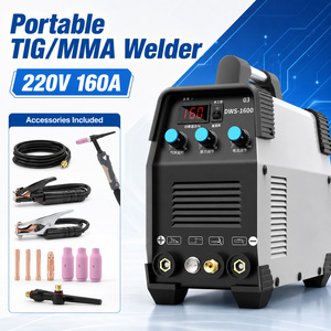 Soldadora Inversora Industrial TIG MMA de 160 Amperios, 220V DC, Máquina de Soldadura por Arco de Argón, Certificación CE, OBO, Acero Inoxidable, Precio de Fábrica - Product Image 5