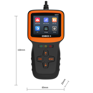 Hot bán giá thấp V317 12V mới phổ OBDII giao thức xe tự động Máy chẩn đoán OBD2 xe chẩn đoán Máy quét - Product Image 6