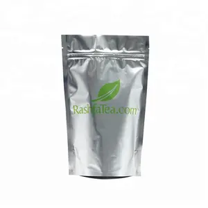 Personalizado impresso resealable ziplock alumínio folha malote Reciclável alimentos classificação folha chá pacote saco embalagem