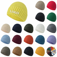 Bonnets unisexes multicolores personnalisés, nouveau design tendance, bonnet d'hiver en tricot crocheté pour femmes avec logo brodé personnalisé