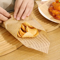 Papier d'emballage alimentaire épais de qualité supérieure, résistant à l'eau et à la graisse, pour charcuterie, burgers et sandwichs
