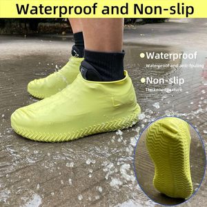 Copriscarpe in Silicone Impermeabili Antiscivolo Riutilizzabili, 4 Misure S/M/L/XL per <span class=keywords><strong>Pioggia</strong></span> Neve Fango Passeggiate all'Aperto, Senza BPA - Product Image 4