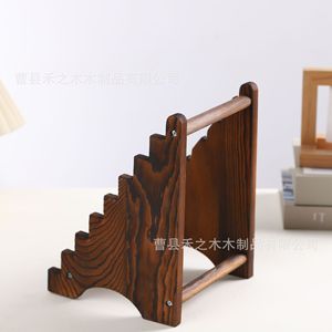 Support de rangement pour couteaux en bois, capacité 10 pièces, pour couteaux de cuisine, outils à fruits, organisation des couteaux - Product Image 3