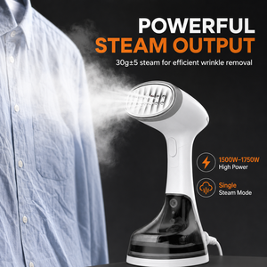 Défroisseur Vapeur Portable Électrique Pliable 1500W à Chauffage Rapide en 15 Secondes, Anti-Brûlure à Sec, pour Maison, Voiture, Hôtel - Product Image 1
