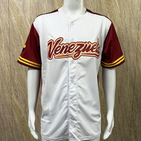 Camiseta de Béisbol de República Dominicana de Alta Calidad, Transpirable, para Deportes, Personalizada con Bordado