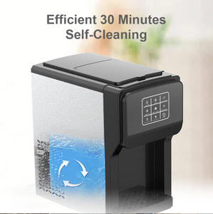 Xách tay nhà máy Countertop bán buôn 3 trong 1 thép không gỉ Tự động Bullet Ice Crusher Cube Khối các nhà sản xuất nước Dispenser - Product Image 5