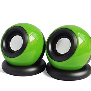 ลำโพง USB เมจิกบอล 2.0 เสียงคอมพิวเตอร์ สีเขียว มินิสเตอริโอ คู่ - Product Image 3