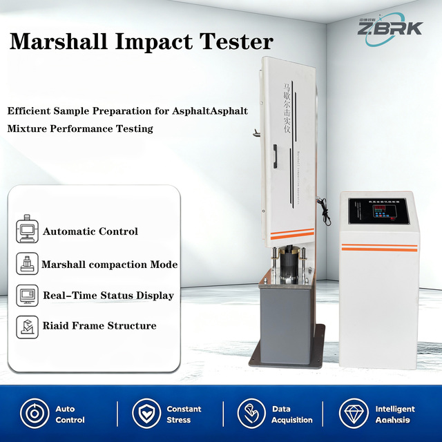 Lab Electric Marshall Compaction Hammer Machine Automatic Asphalt Sample Making Marshall Compactor 1-year Warranty