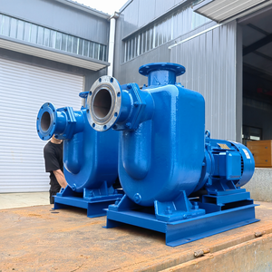 Pompe auto-amorçante à moteur haute pression, pompe de drainage mobile agricole à grand débit pour camion 150ZWBC, pompe sur remorque - Product Image 1