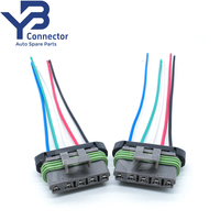 Connecteur YB 1208489112186400 280 5 broches femelle scellé PA66, connecteur électrique automobile