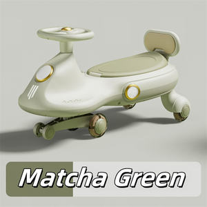 A Classic New Baby <b>Stroller</b> with Silent Wheels for Children's Torsion Bikes - Product Image 3