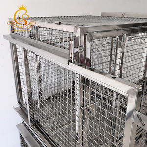 Cage à perroquet en fer à <span class=keywords><strong>prix</strong></span> abordable EUR PET, grande cage d'élevage pour animaux, équipement vétérinaire - Product Image 5
