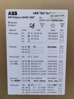 Relais de protection d'unité de base 752000A7XEU REF542PLUS pour PLC