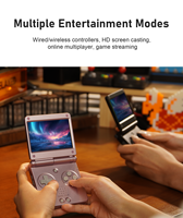 Consolas de Videojuegos New RG SP Anbernic, Pantalla IPS de 3.4 Pulgadas, Linux de 64 Bits, Juegos Retro, Compatible con Multijugador en Línea a Través de Wi-Fi