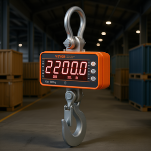 Balance numérique Vevor 1000 kg en aluminium moulé, balance suspendue industrielle robuste avec écran LCD - Product Image 2